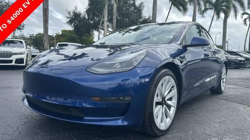 TESLA MODEL 3 2022 5YJ3E1EB3NF119331 image